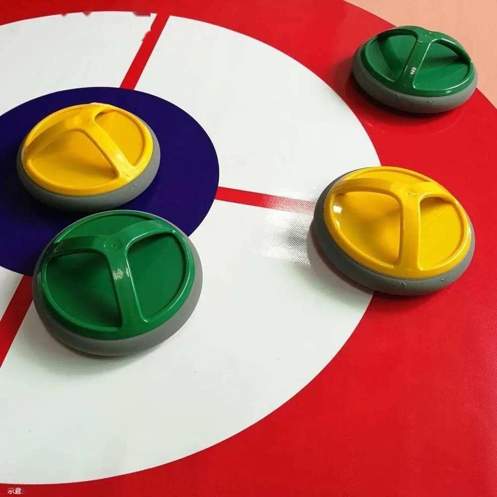 母亲节亲子小游戏考验默契的冰壶等你来挑战每人3次机会成功将冰球击