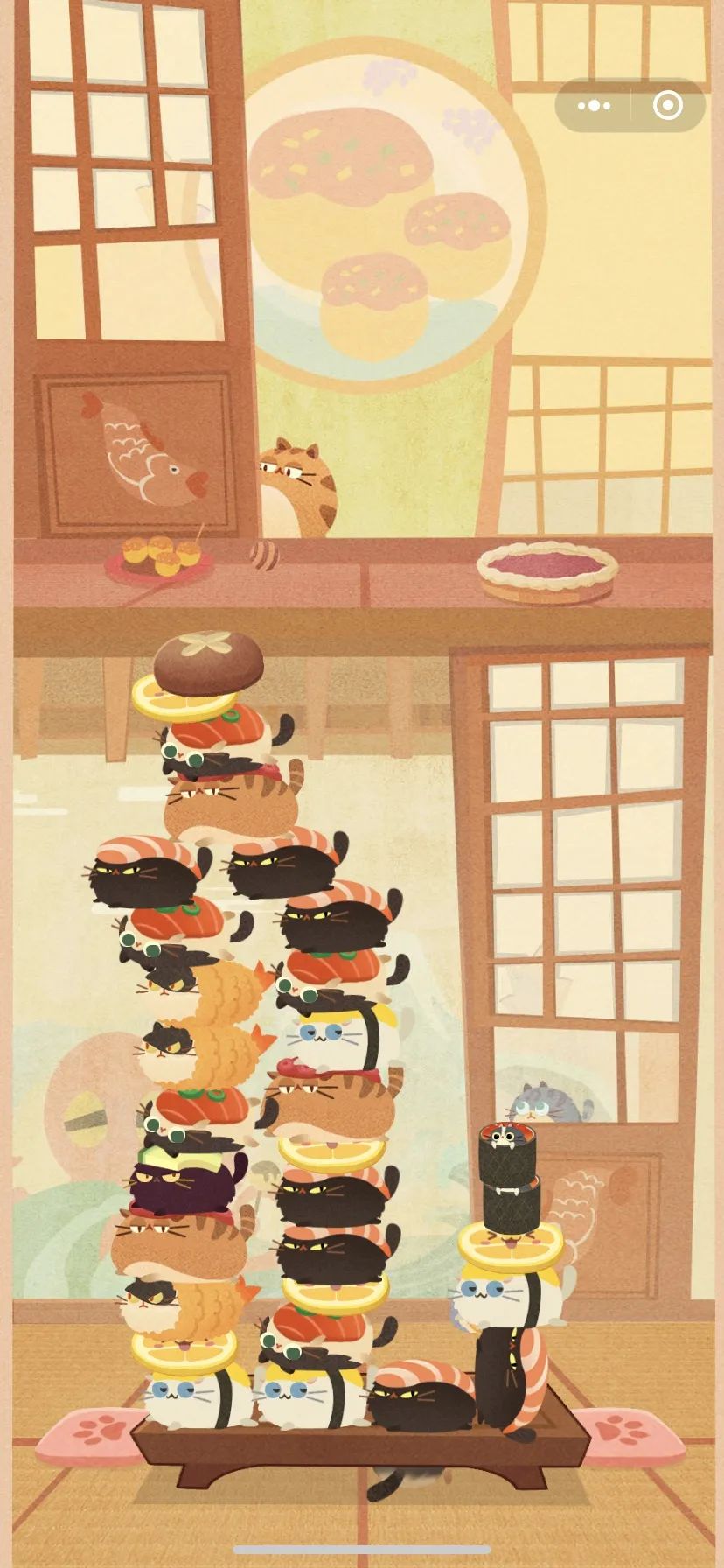 寿司叠猫猫图片