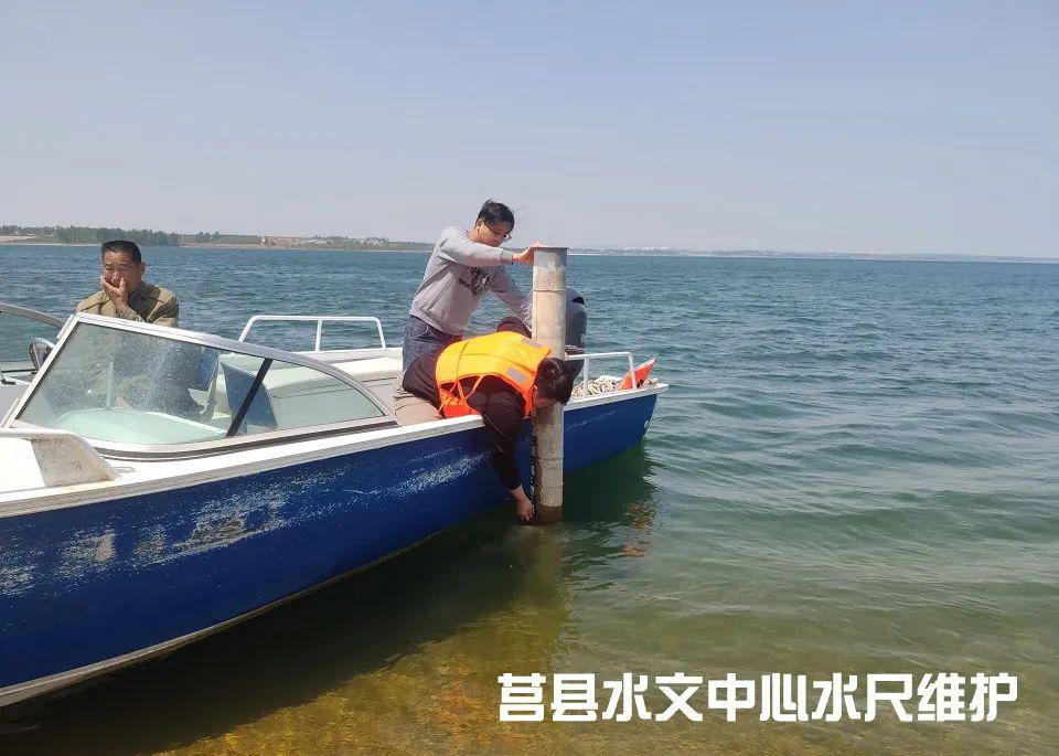 全市共派出4支水文巡测队,共实测流量 20次,最大流量为青峰岭水库水文
