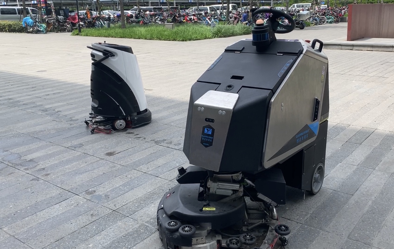 上海企业研发的这款清洁机器人,在抗疫一线发挥了大作用
