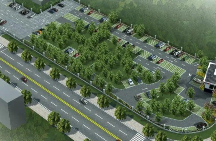 昌吉市生态环保停车场5月中旬投入使用!今后去小吃街停车方便了