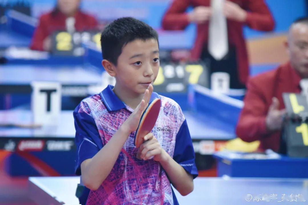 国乒新面孔陈垣宇一月四冠是开始努力向着一队冲