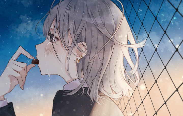 学长请收下我的巧克力分享一组p站动漫女生头像