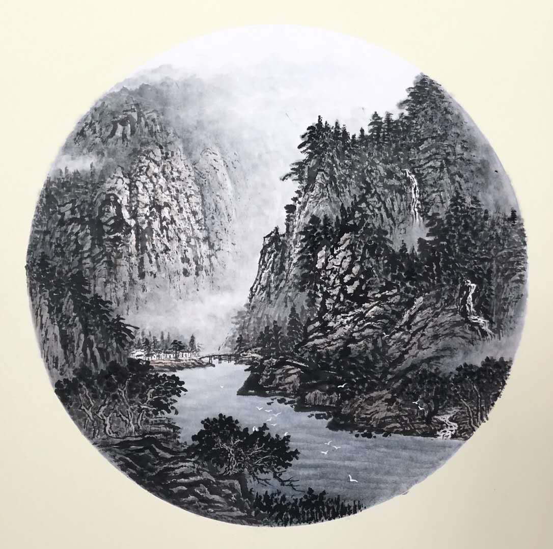 中国美术家协会会员丁和亚绘画鉴赏