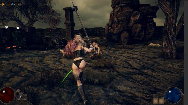 《惩戒:魅魔》steam抢先体验版发售 性感女主战力高