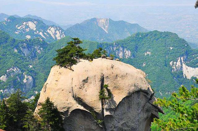 河南灵宝:中原第一峰 最晚春归处_汉山
