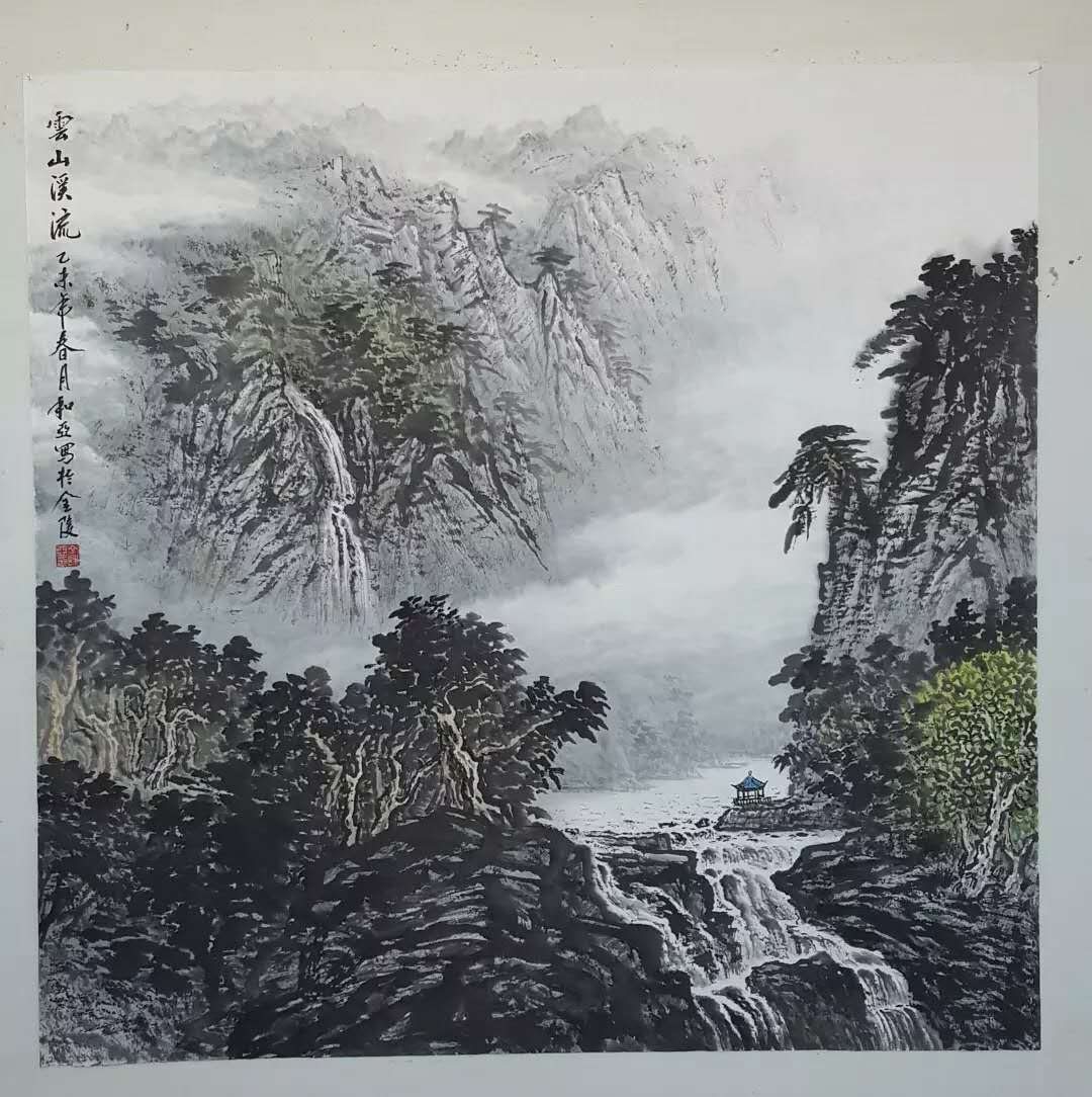 中国美术家协会会员丁和亚绘画鉴赏