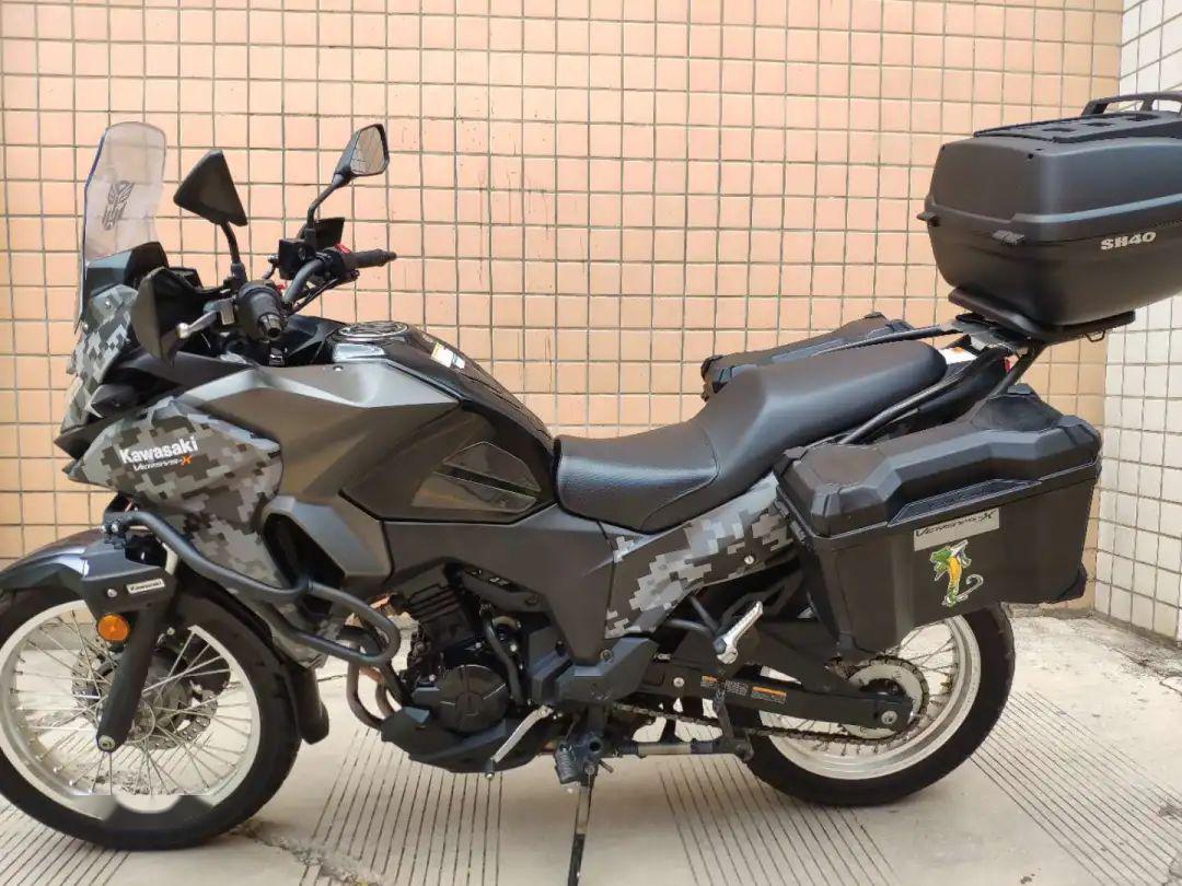 转让昆明大贸川崎x300versysx异兽数码迷彩高配