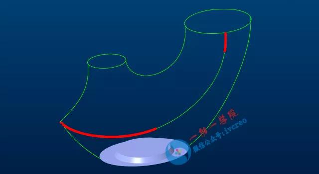 proecreo高级曲面造型拆面综合实例练习提示教程