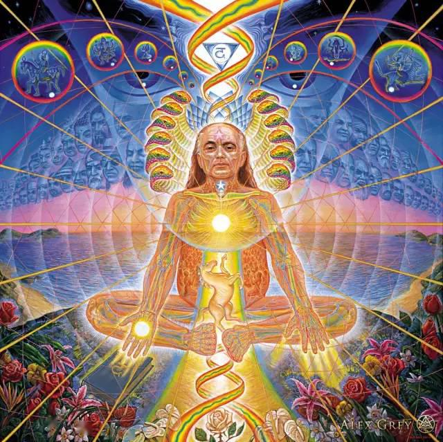 alangrey的灵性异象艺术展现人类灵性觉醒的时空令人叹为观止