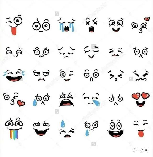 150组手绘表情,喜怒哀乐想怎么画就怎么画!-搜狐大视野-搜狐新闻