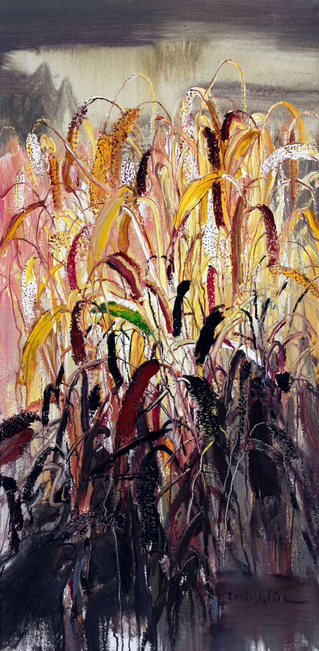 张大林与写生模特石头城写生作品塔什库尔干写生作品中国油画的发展