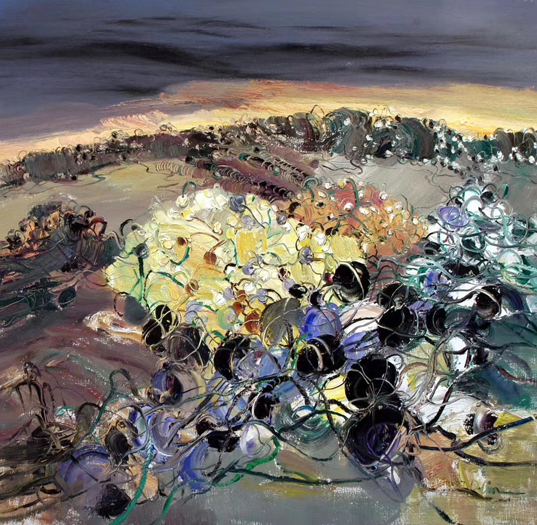 意象油画代表人物张大林_中国画