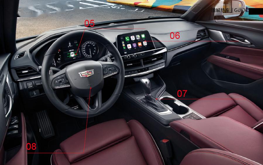 传承运动基因图解凯迪拉克ct4