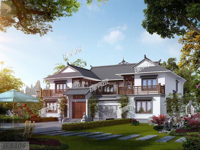 8款美到极致的中式别墅院落设计中国风的美惊艳了世界