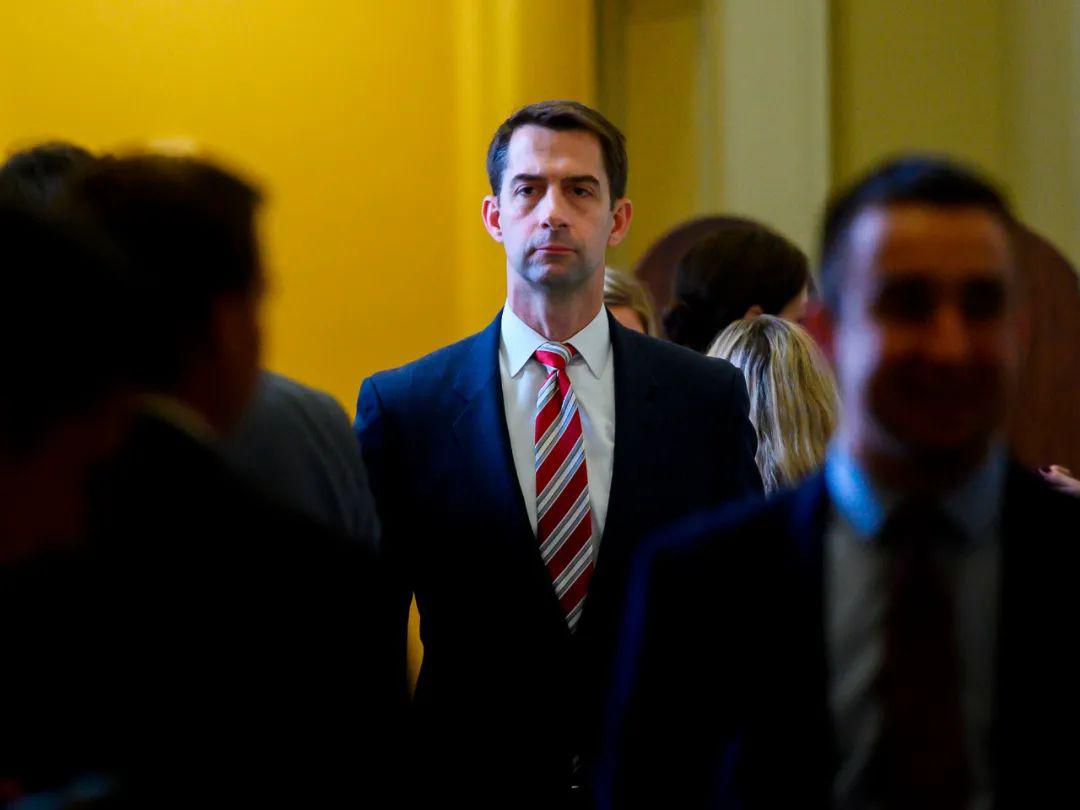 而来自阿肯色州的保守派参议员汤姆·科顿(tom cotton)则提出,应禁止