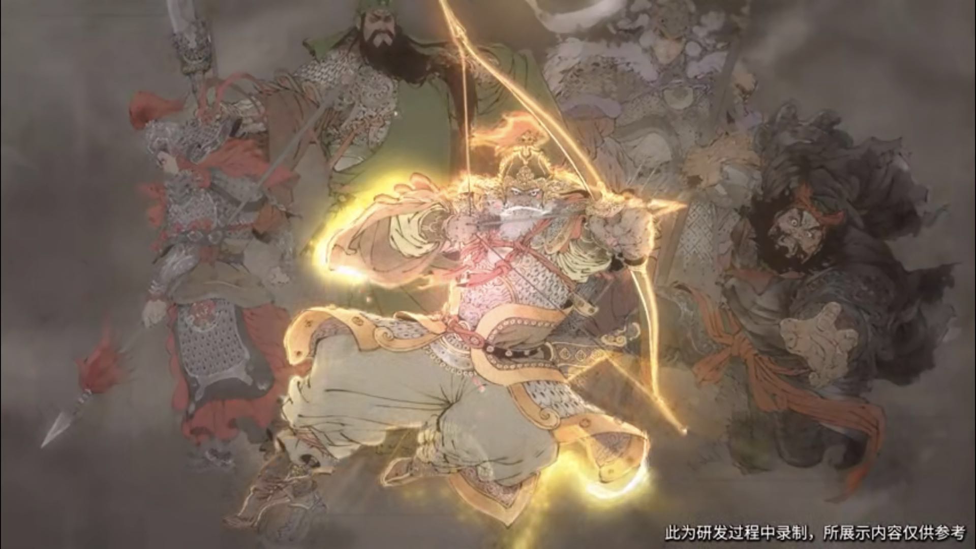 开启大招黄忠的头顶会出现一个巨大霸气的灵体,每次普攻战魂都会出现