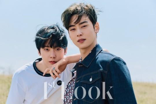 韩国男团astro最新杂志写真曝光