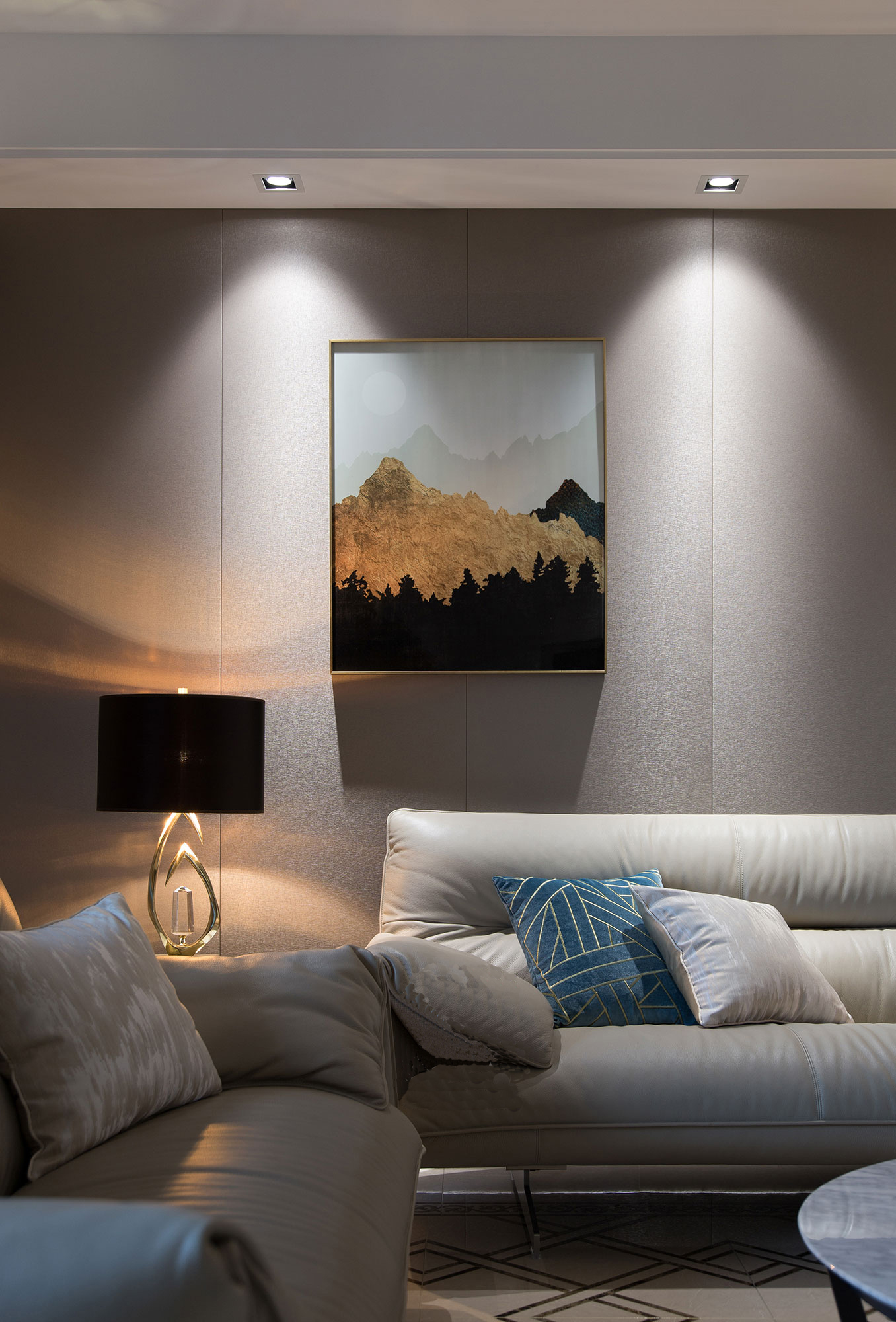 轻奢时代,高档的生活格调 185㎡别墅装修实景图欣赏