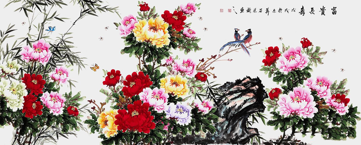 卧室挂什么画好 吉祥花鸟画装饰温馨浪漫生活