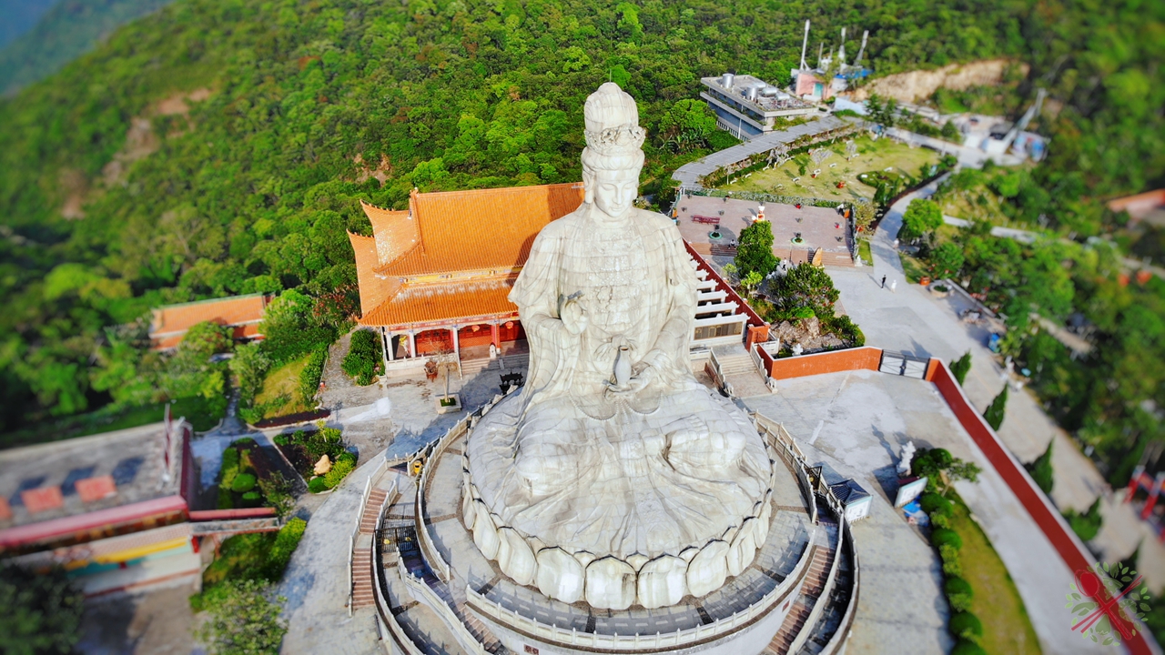 原創廣東深山有世界最大的觀音像,還能帶孩子露營野餐