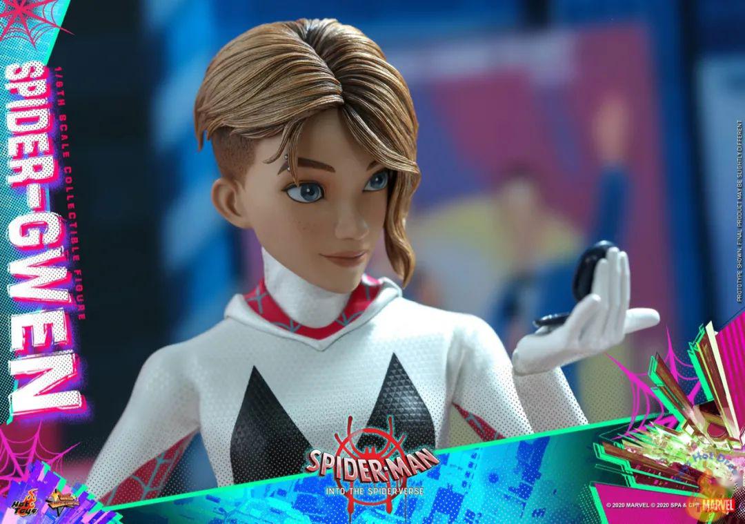 hot toys 1/6 mms576《蜘蛛侠:平行宇宙 spider-gwen 蜘蛛格温