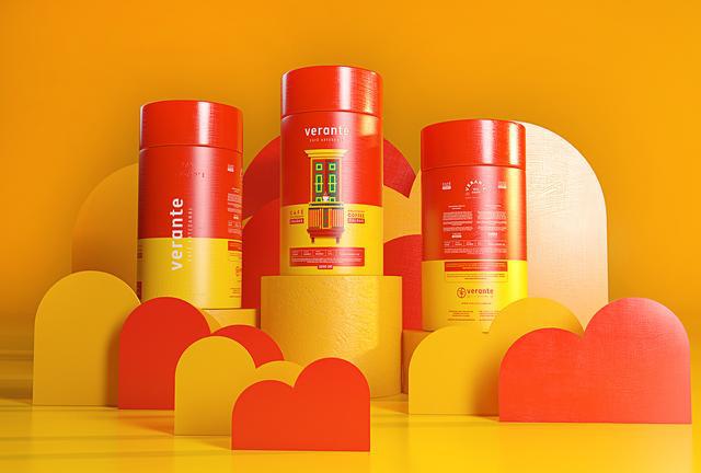 色彩艳丽同时充满个性化来诠释咖啡产品的差异化