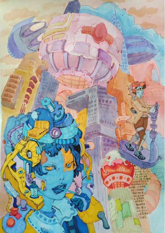 建筑学02// 城市艺术设计01// 艺术设计2019央美设计考题2019央美设计