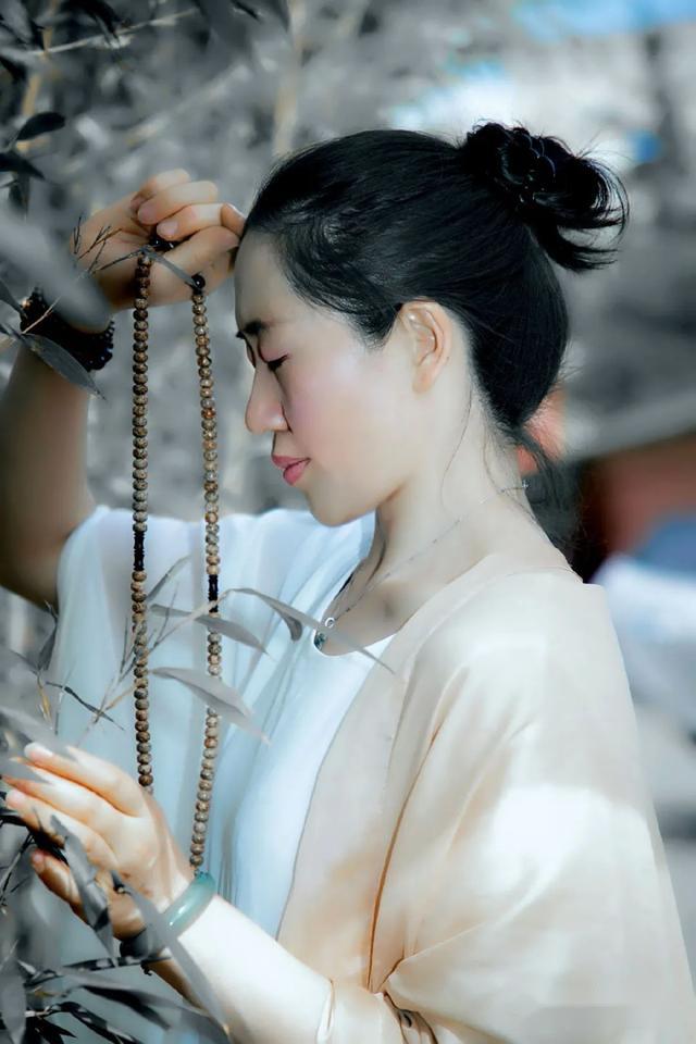 问佛禅意人像摄影无穷般若心自在语默动静体自然