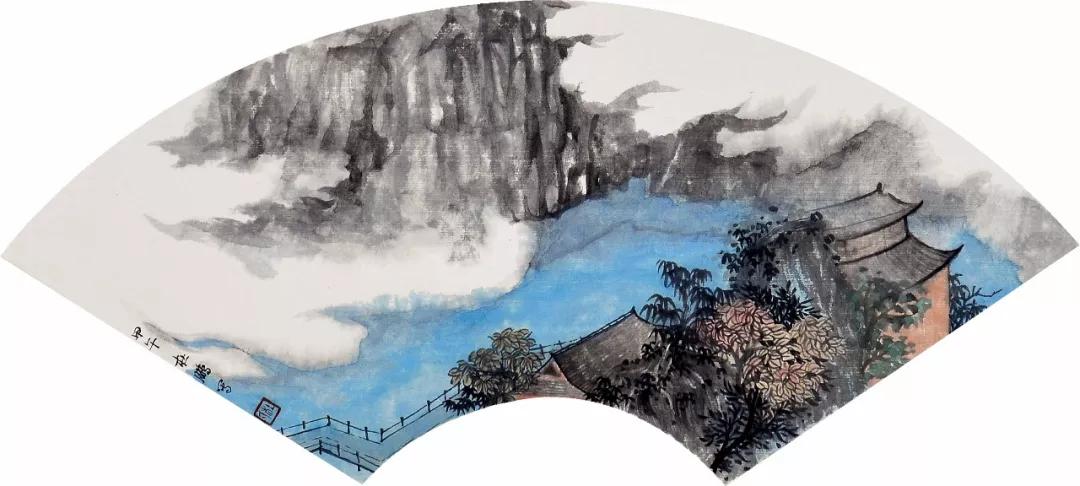 杜鹏山水丘山积卑杜鹏国画作品展