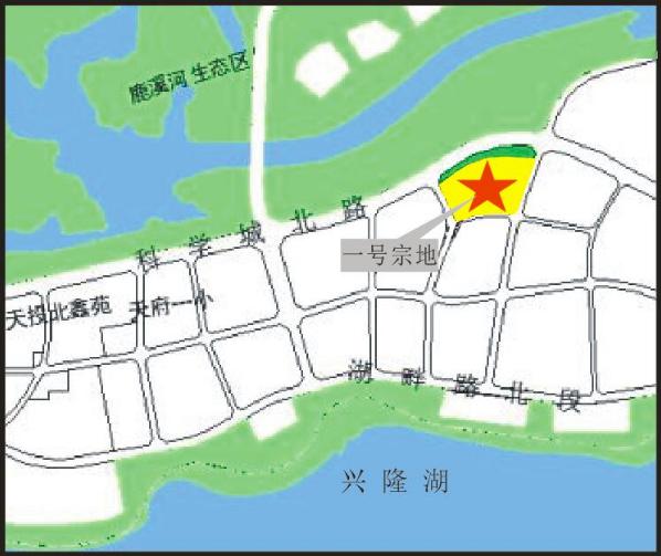 宗地二位於龍泉驛區十陵片區,毗鄰東風渠,距離地鐵4號線十陵站只有五