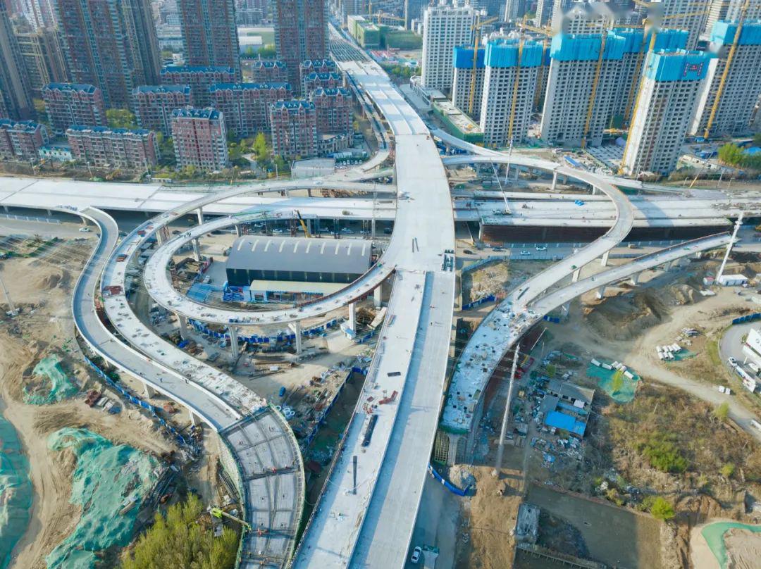 好消息沈阳最牛立交桥即将亮相胜利大街跨浑南大道立交桥年底前竣工