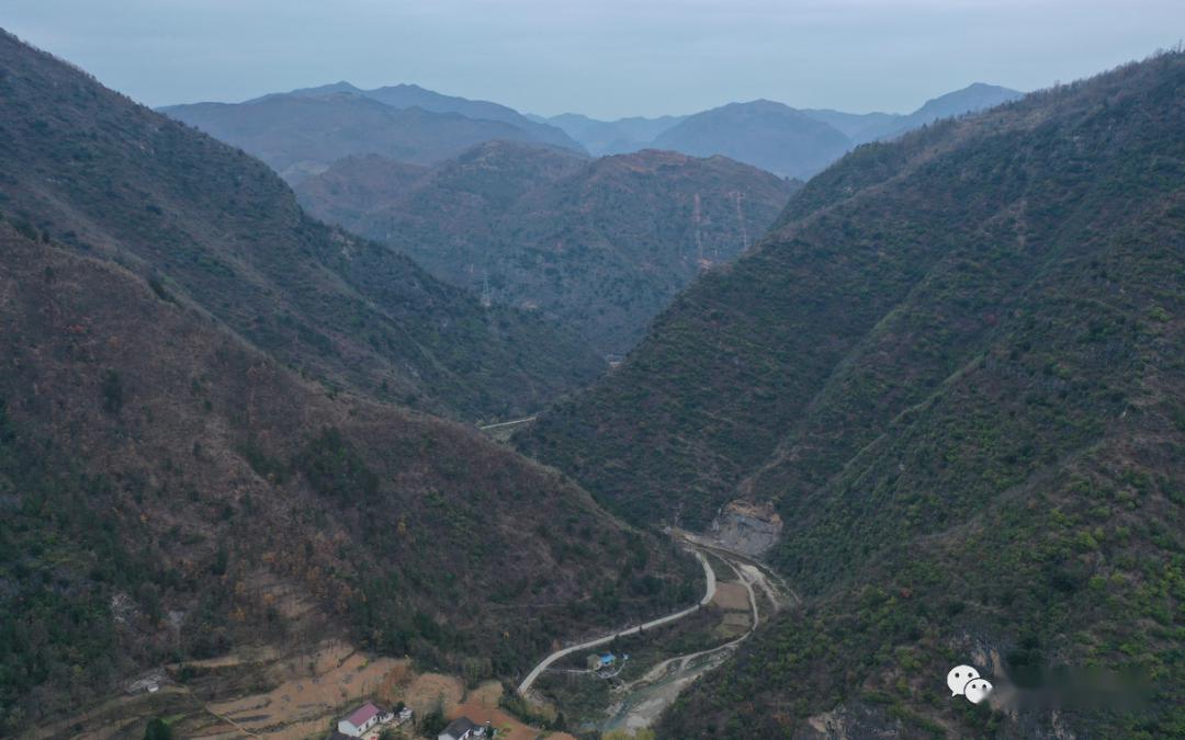 【航拍镇安】边关小镇---米粮镇七里峡_秦王