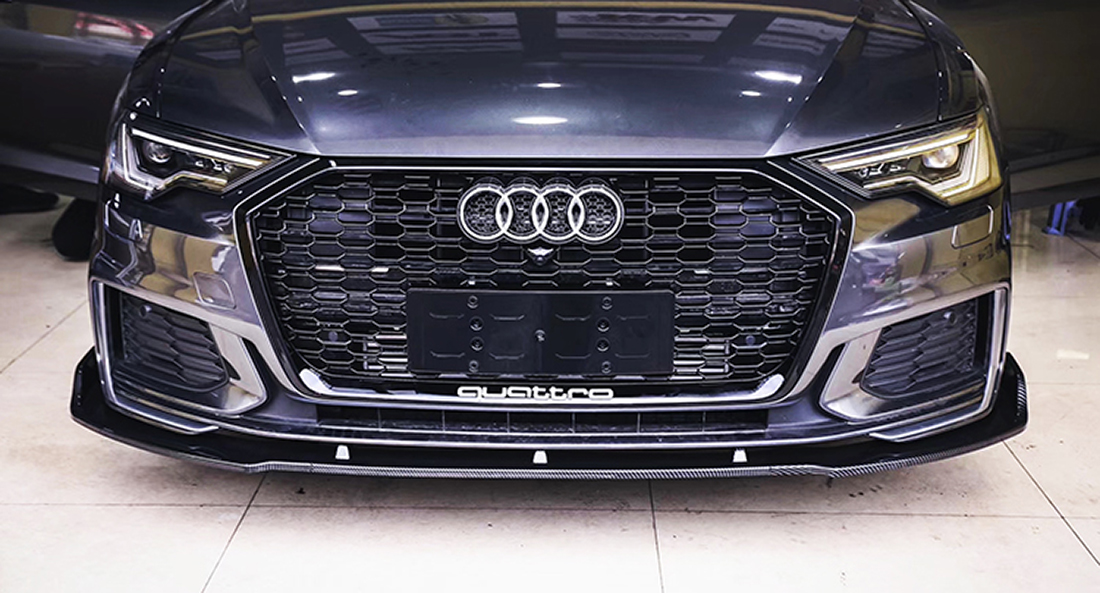 东莞奥迪新款a6lc8升级改装原厂座椅记忆rs6中网案例分享