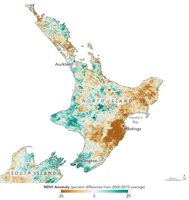2020年气候或真变了!新西兰局地连续676777天干旱,是什么原因?