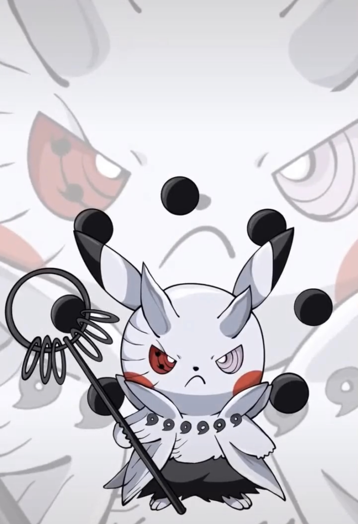 火影忍者:皮卡丘cos宇智波,光头斑好萌,六道皮卡丘最帅_造型