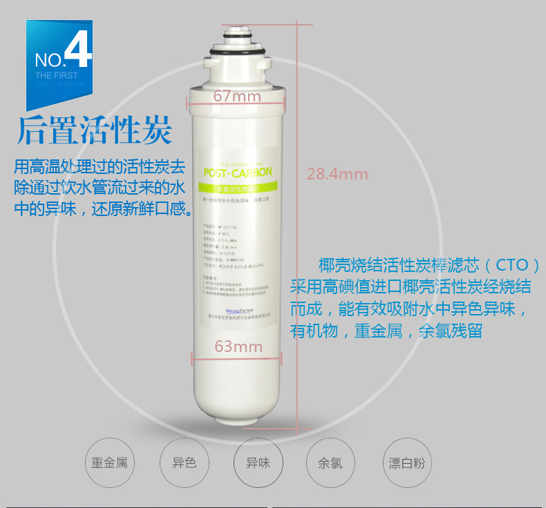 活性炭滤芯分前置和后置,看似一样,净水器滤芯安反了会出大问题!