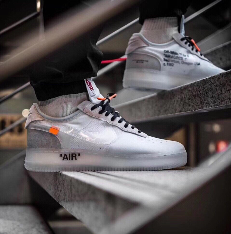 耐克空军一号联名offwhitexnikeairforce1运动鞋