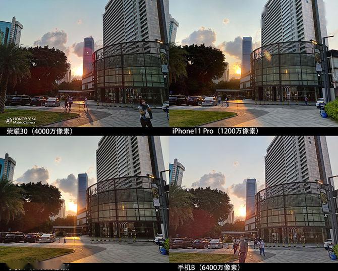 大底pk高像素6400万竟然不敌4000万