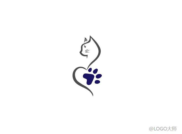 猫咪主题logo设计合集鉴赏!