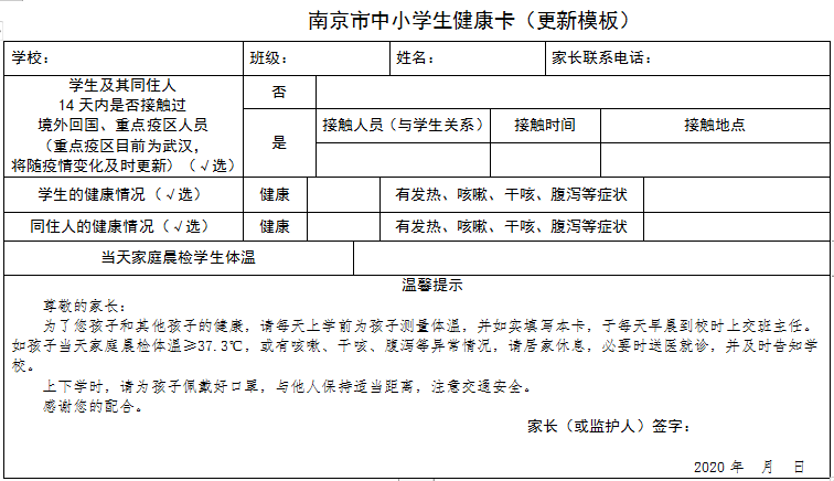 (3)一卡:近14天健康卡(4月27日至5月10日共14張).