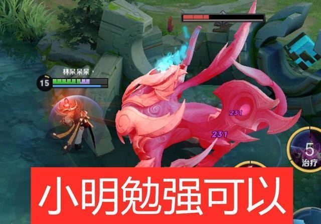 辅助也能单挑风暴龙王小明白起勉强可以唯独他打完还是满血