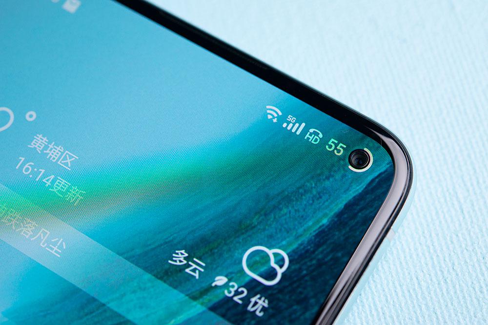 魅族17 pro图赏:陶瓷机身天青色打造手感和视觉盛宴_屏幕