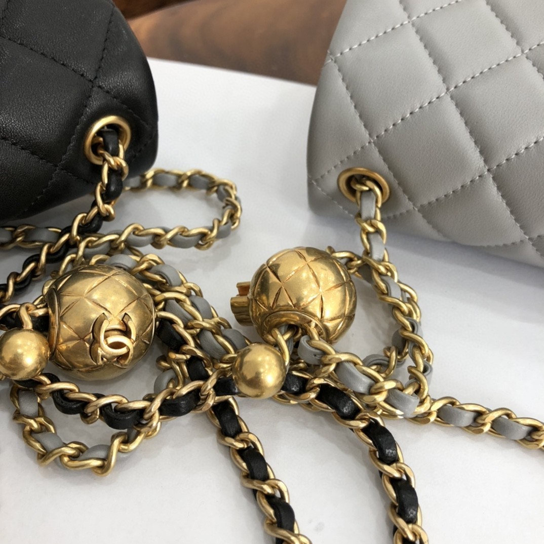 chanel香奈儿金珠包金珠方胖子真假鉴别