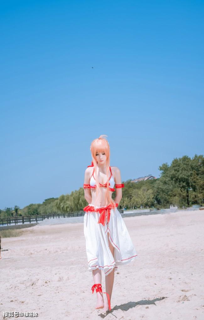 刀剑神域cos亚丝娜美少女御姐