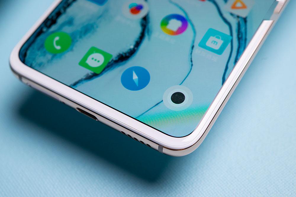 魅族17 pro图赏:陶瓷机身天青色打造手感和视觉盛宴_屏幕