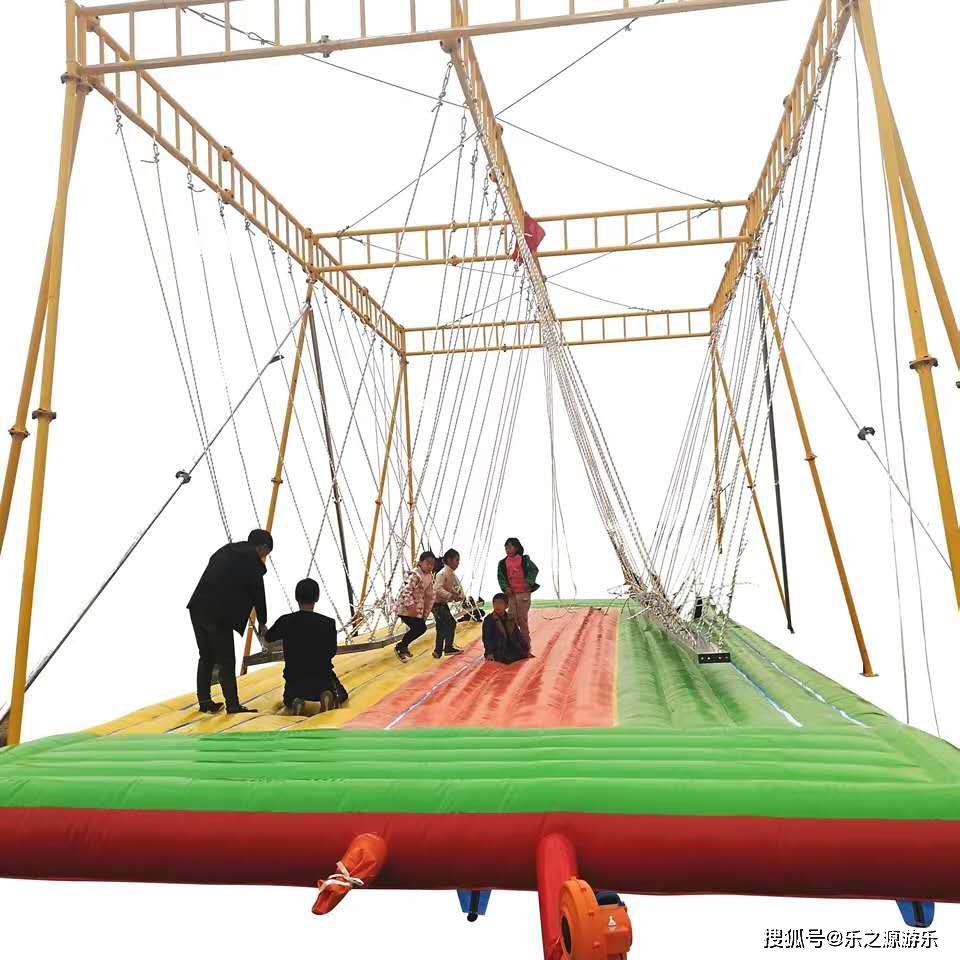 大型户外秋千网红桥上门安装