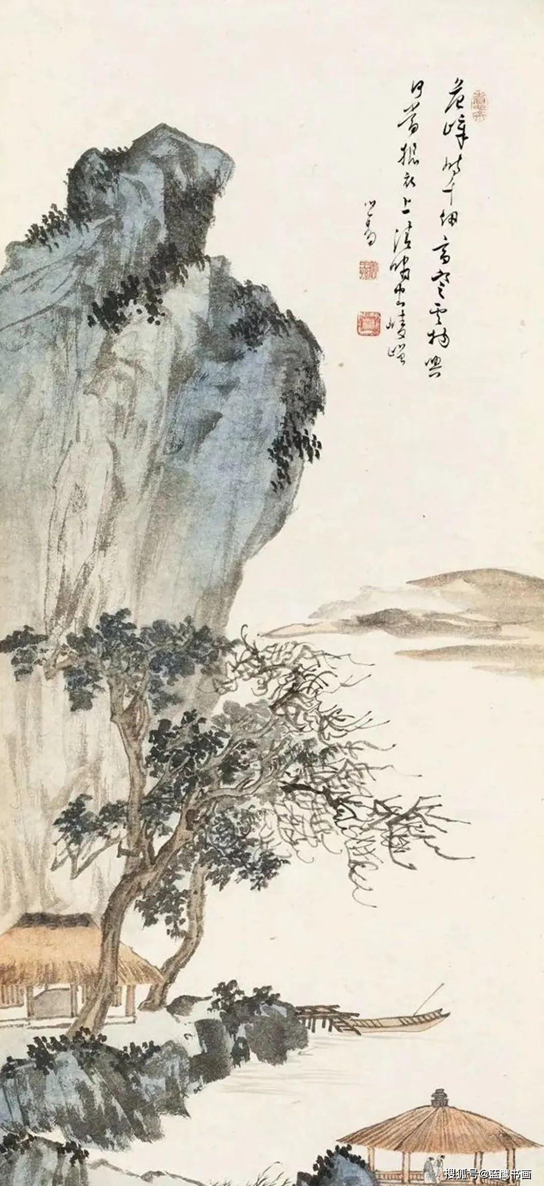 何以称为一代山水宗师?赏溥心畲画作,品清雅洁净之美