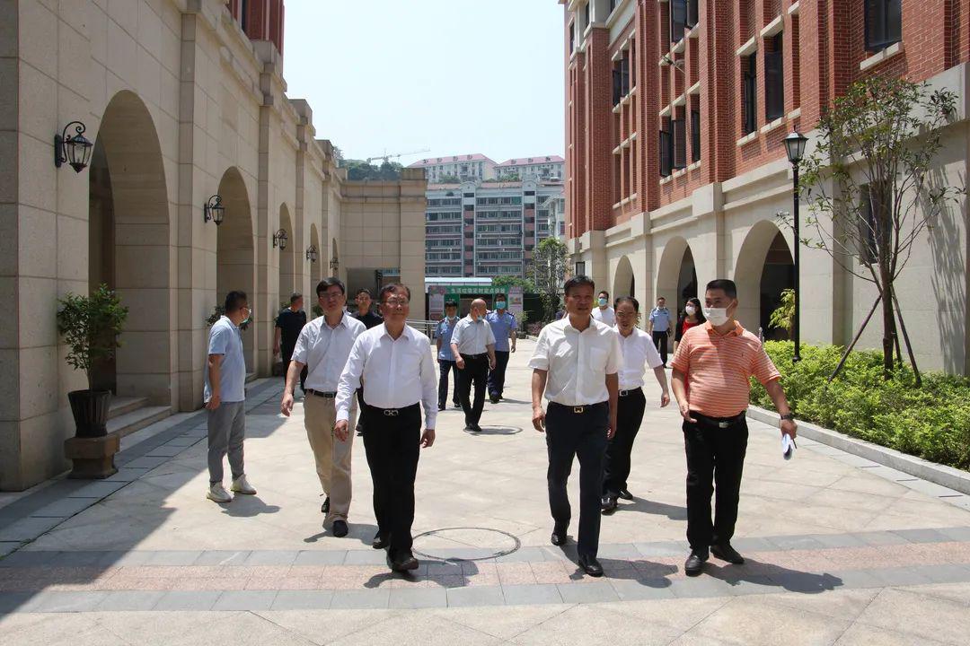 2020年5月9日上午,开发区管委会主任,马尾区许用贵区长在开发区副主任