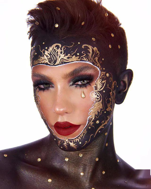 收藏milan小哥面部彩绘妆容集锦